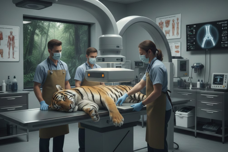 Benefícios do Raio X para a Saúde de Animais Silvestres