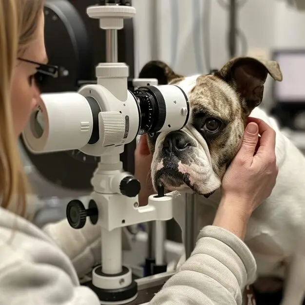 Imagem ilustrativa de Ultrassonografia ocular canina